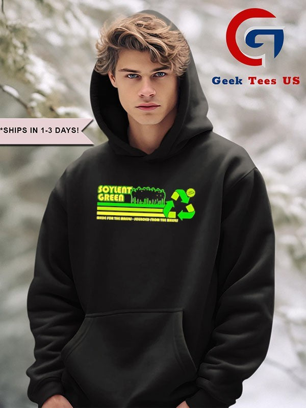 Soylent Green Made For The Masses Sourced From The Masses logo shirt