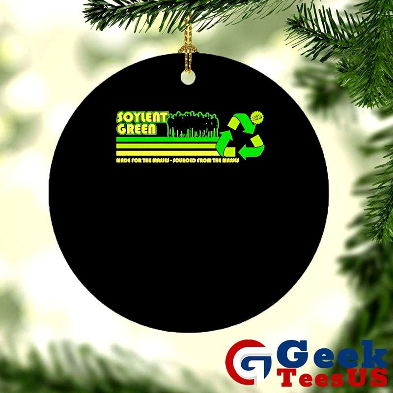 Soylent Green Made For The Masses Sourced From The Masses logo shirt