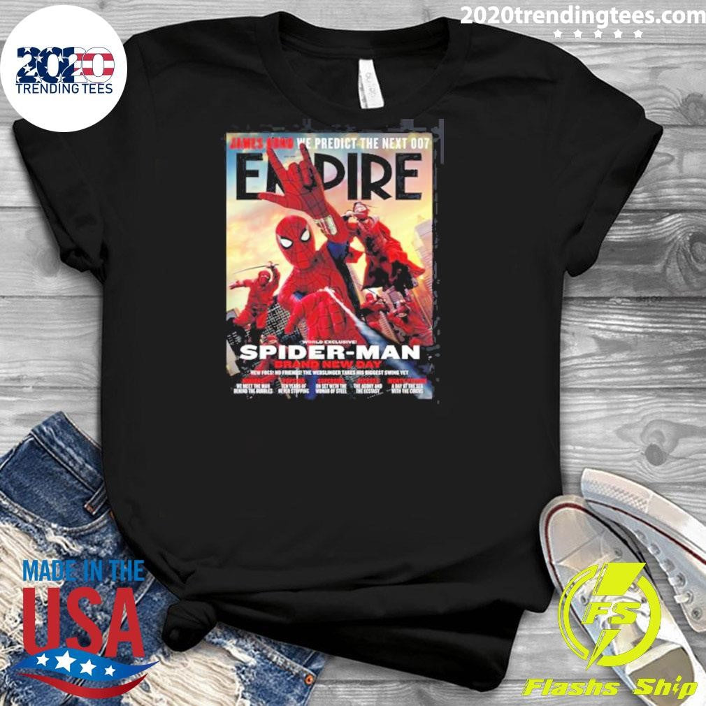Spider-Man Brand New Day X Empire Magazine Cover The Webslinger Takes His Biggest Swing Yet Shirt