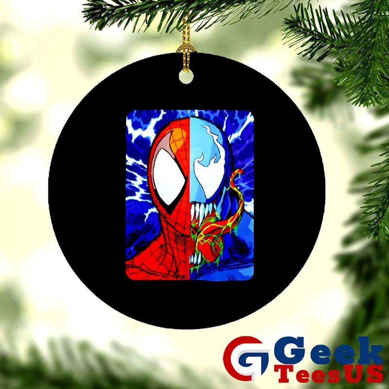 Spider-Man and Venom face shirt
