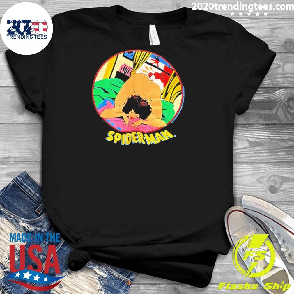 Spider-man Photoshopped Graphic Shirt