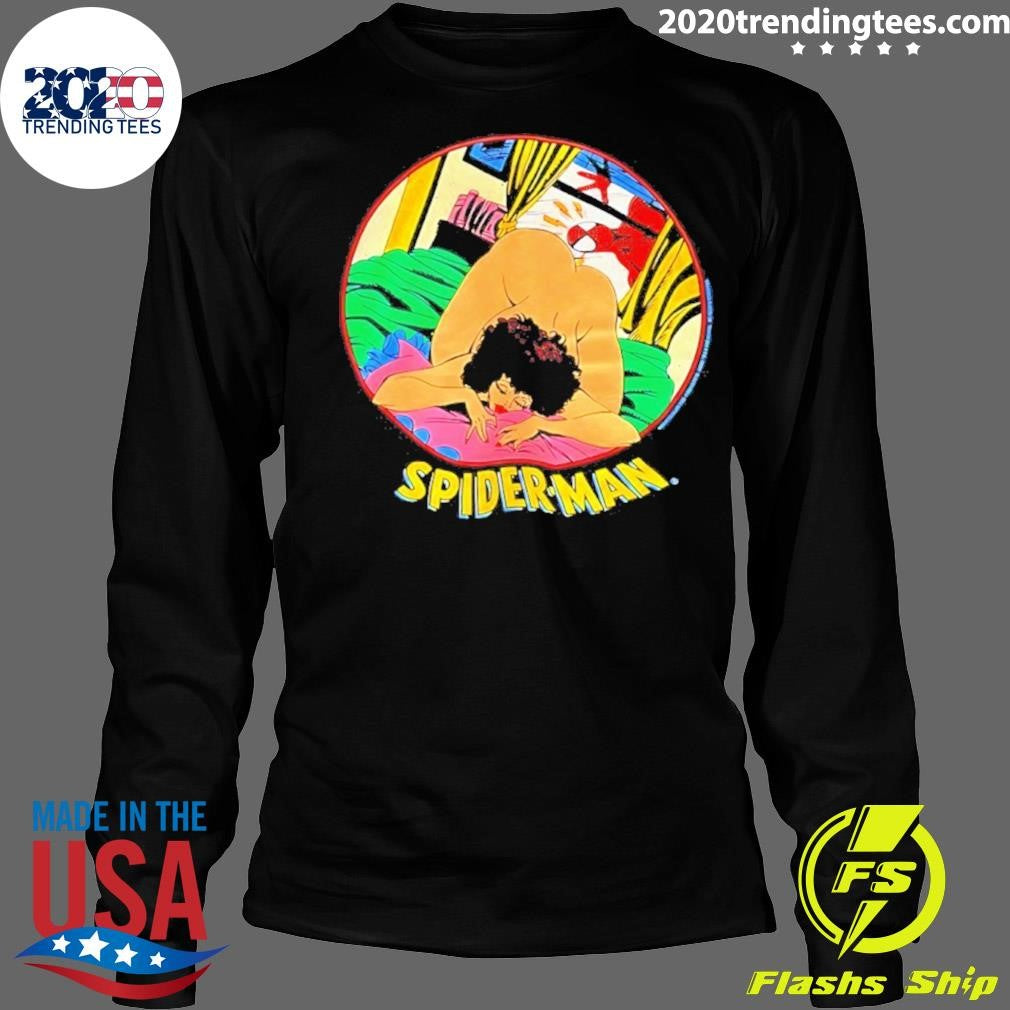 Spider-man Photoshopped Graphic Shirt