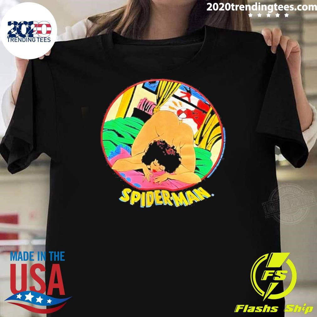 Spider-man Photoshopped Graphic Shirt