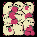 Spooky Cute Ghosts With Strawberrie