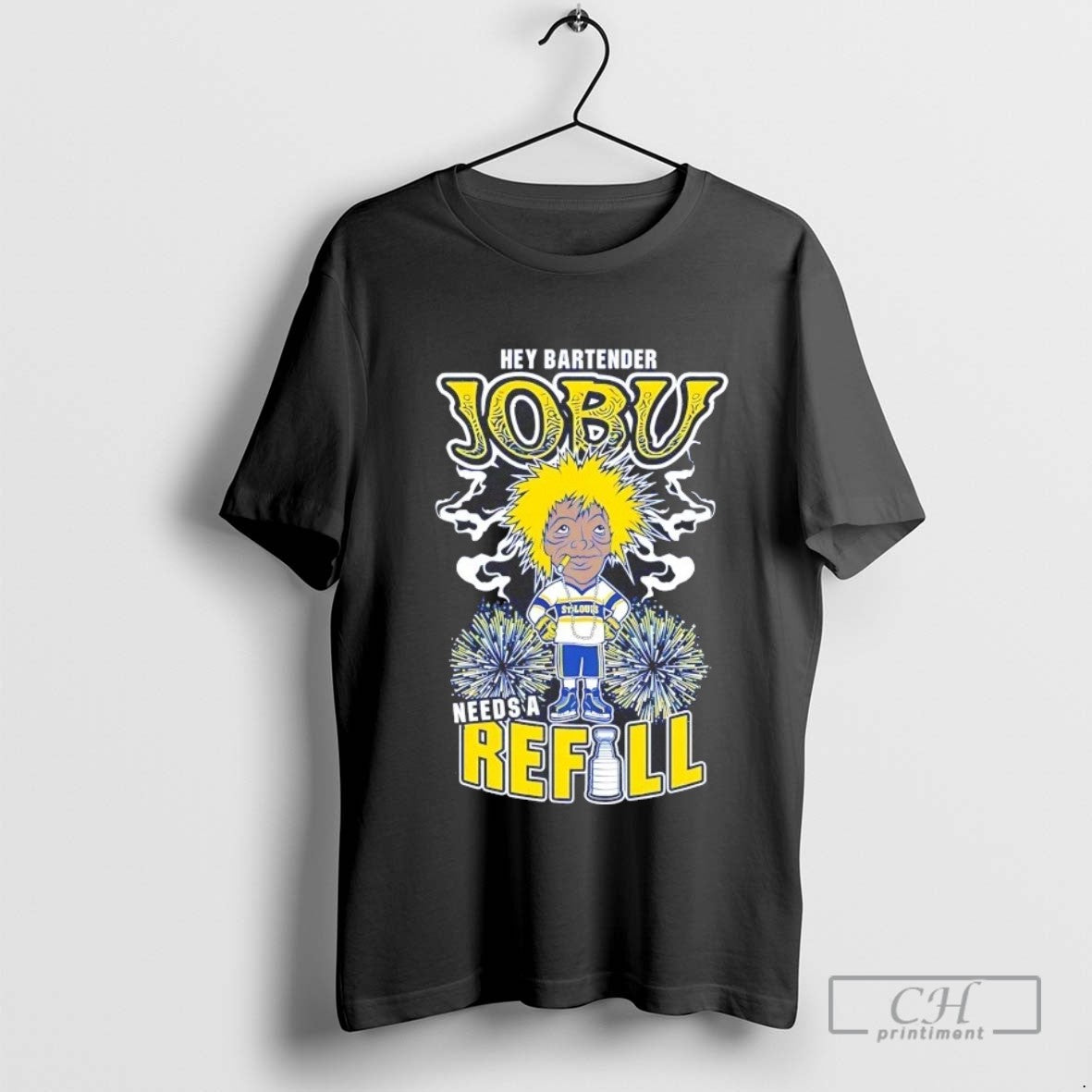 St Louis Blues Hey Bartender Jobu Needs A Refill