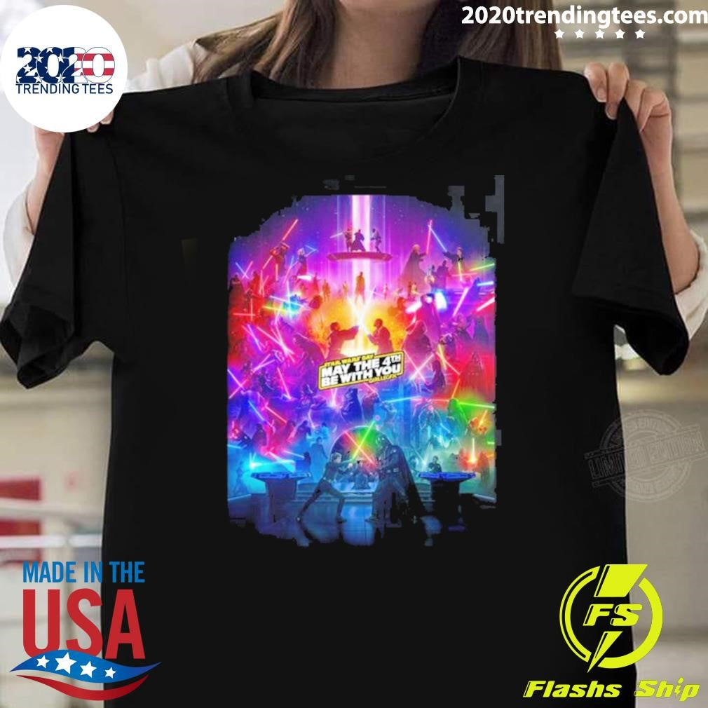 Star Wars Happy Star Wars Day May The 4th Be With You 2026 All Duels In The Saga Art By Guille Shirt