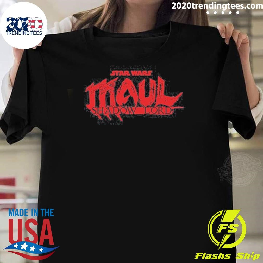 Star Wars Maul Shadow Lord Tee Shirt