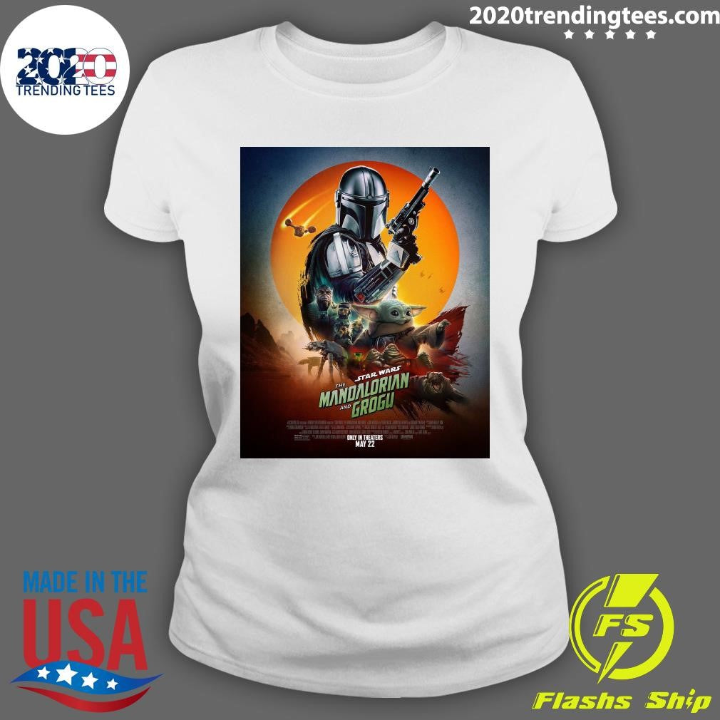 Star Wars The Mandalorian And Grogu New Poster This Is The Way May The 4th Be With You Shirt