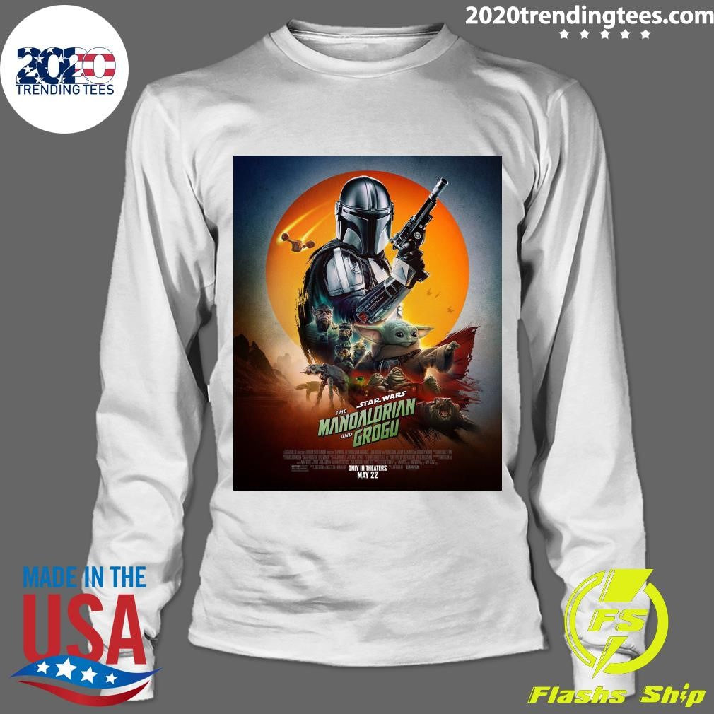Star Wars The Mandalorian And Grogu New Poster This Is The Way May The 4th Be With You Shirt