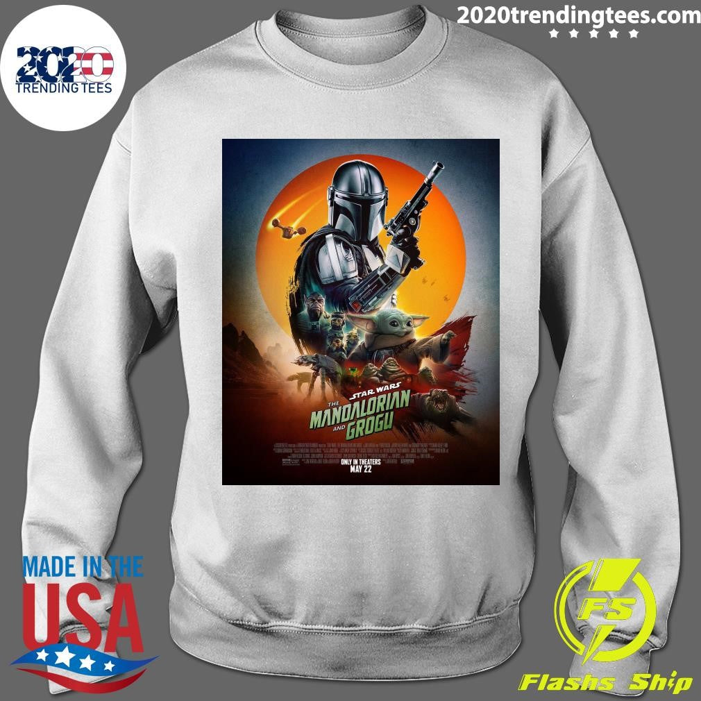 Star Wars The Mandalorian And Grogu New Poster This Is The Way May The 4th Be With You Shirt