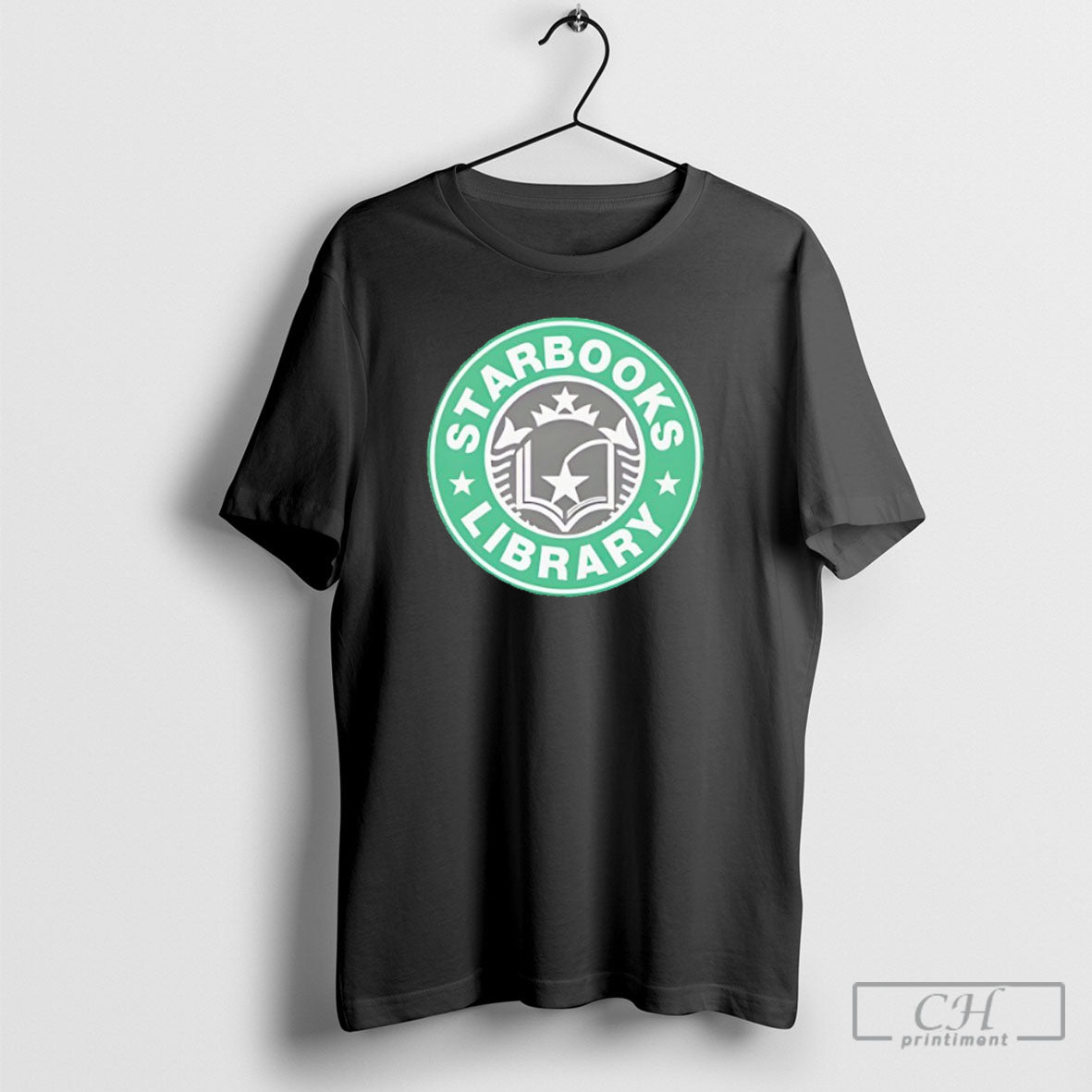 Starbooks Library Logo Parody Shirt
