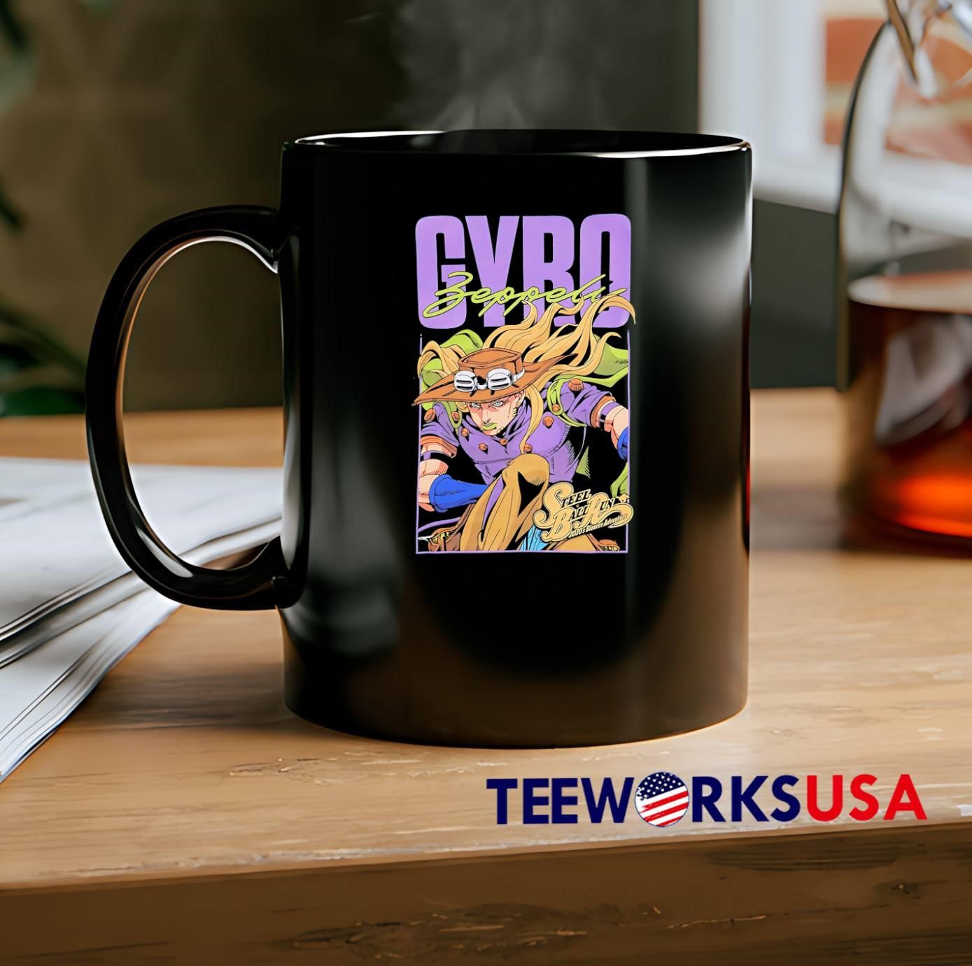 Steel Ball Run Gyro Zeppeli Jojo Bizarre Adventure shirt