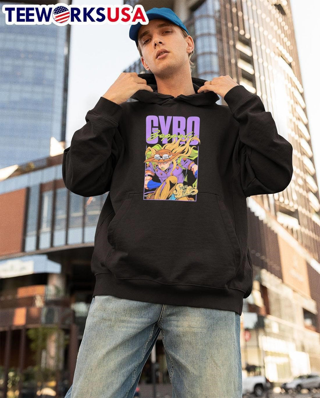 Steel Ball Run Gyro Zeppeli Jojo Bizarre Adventure shirt