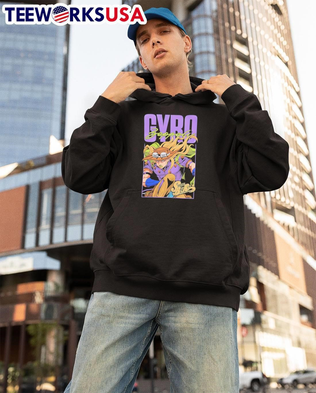Steel Ball Run Gyro Zeppeli Jojo Bizarre Adventure shirt