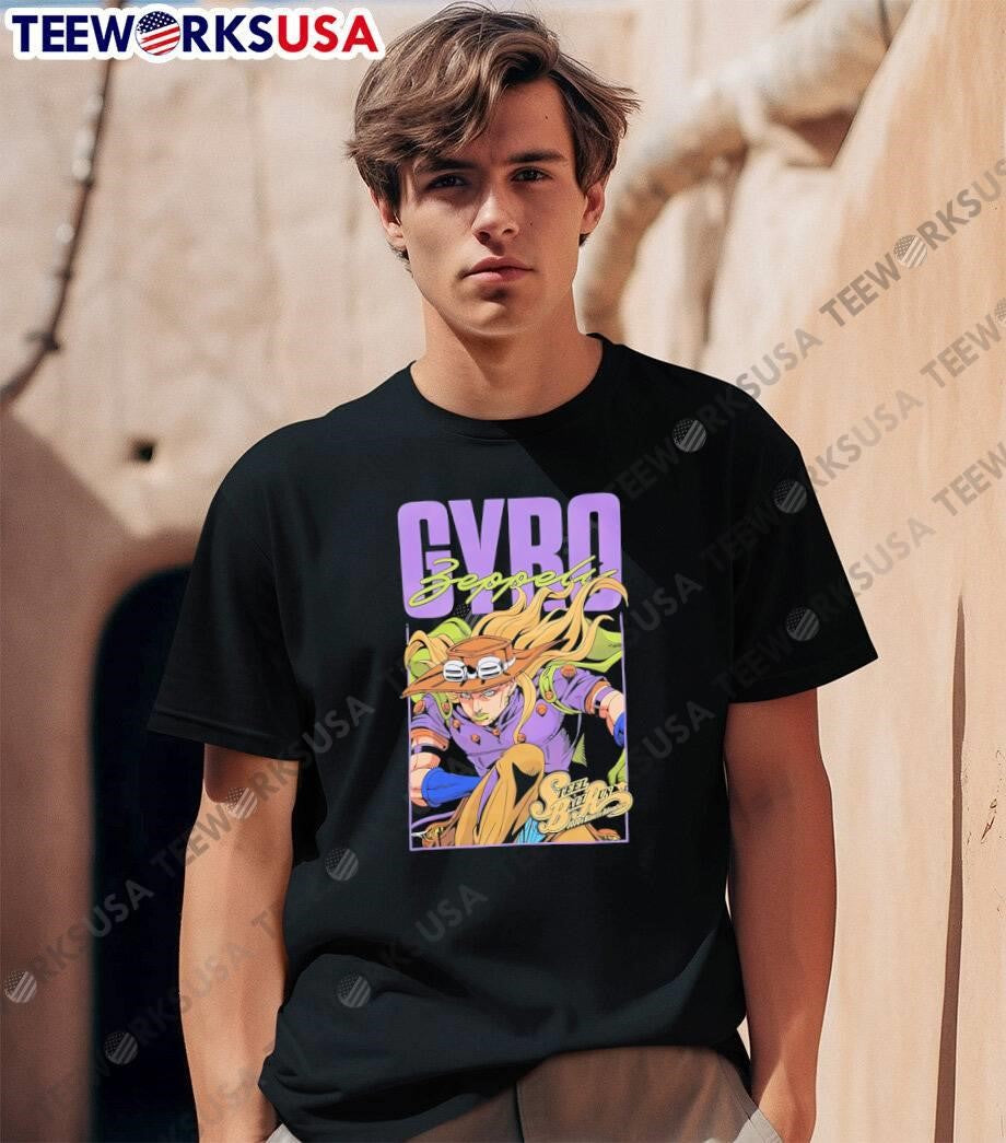 Steel Ball Run Gyro Zeppeli Jojo Bizarre Adventure shirt