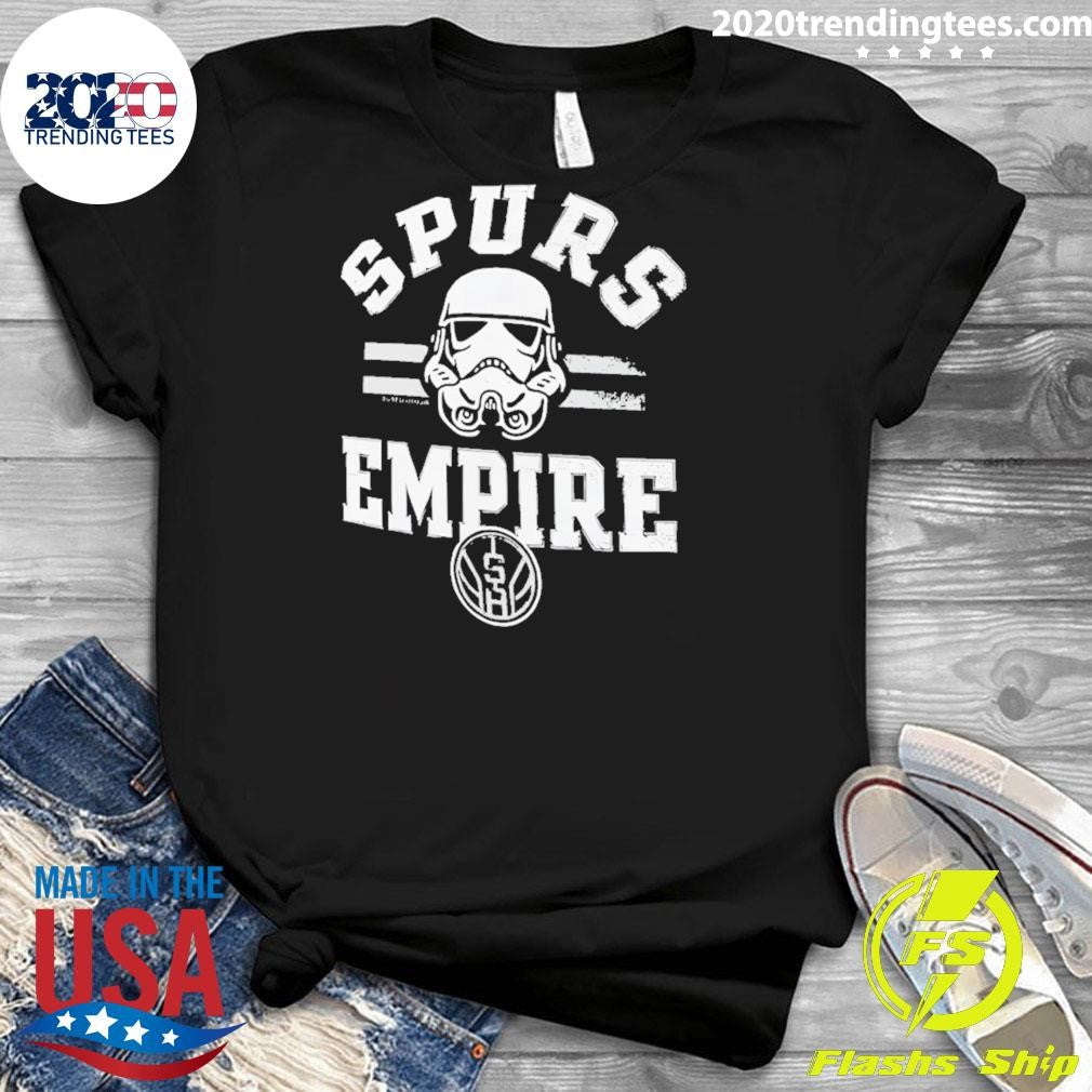 Stormtrooper Spurs Empire San Antonio Spurs Basketball Star Wars Shirt