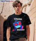 Strong Bi-Fi Signals Vox Hazbin Hotel T-Shirt