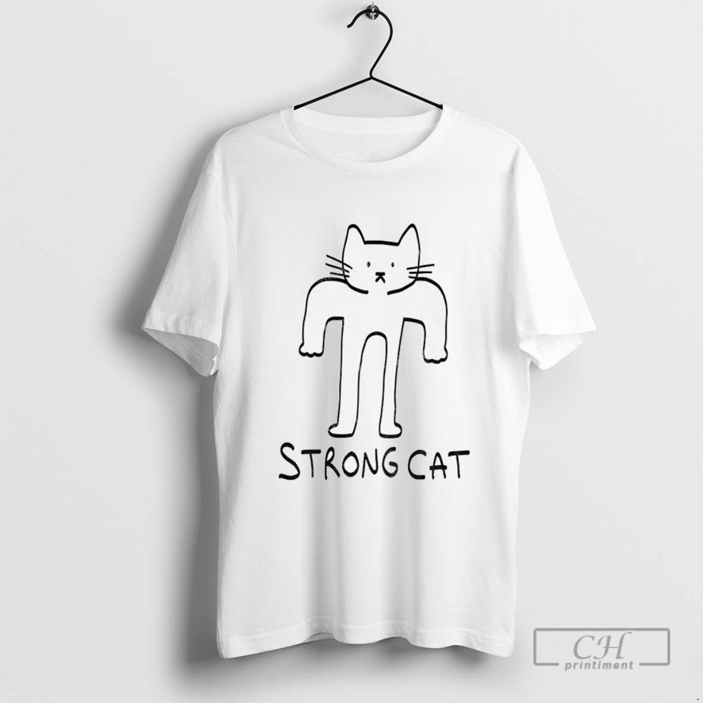 Strong Cat Funny Meme