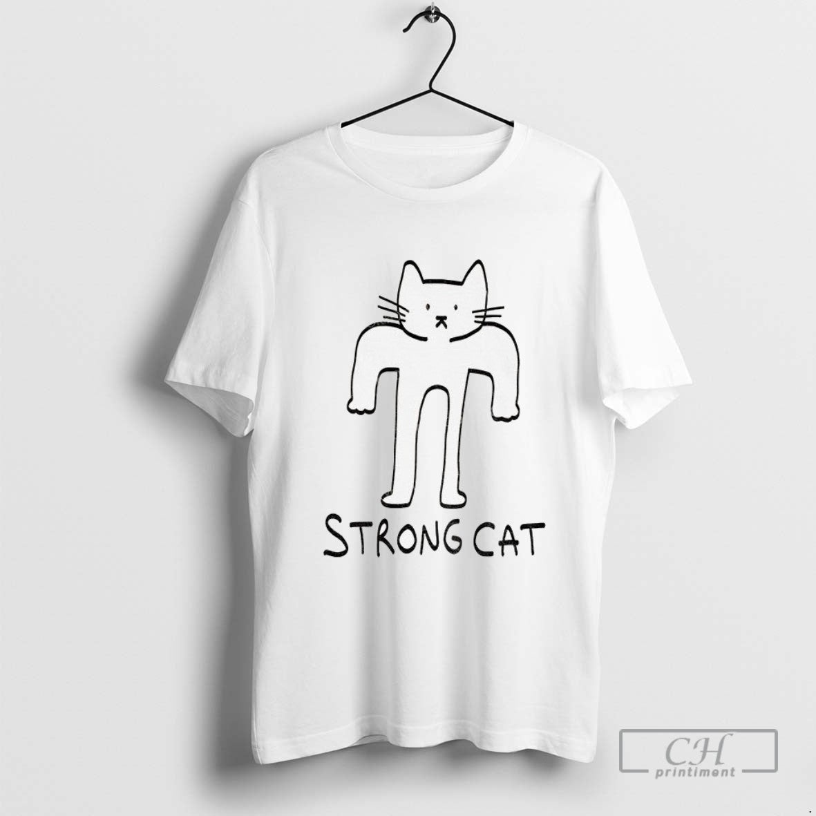 Strong Cat Funny Meme