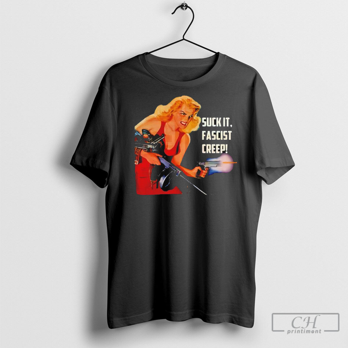 Suck It Facist Creep Vintage Shirt Tee