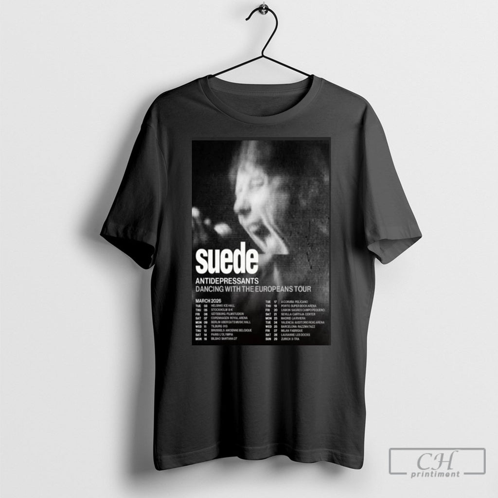 Suede European Tour March 2026 Shirt Sweater