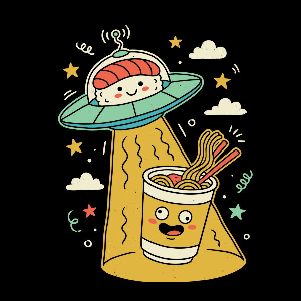 Sushi Ufo Abduction