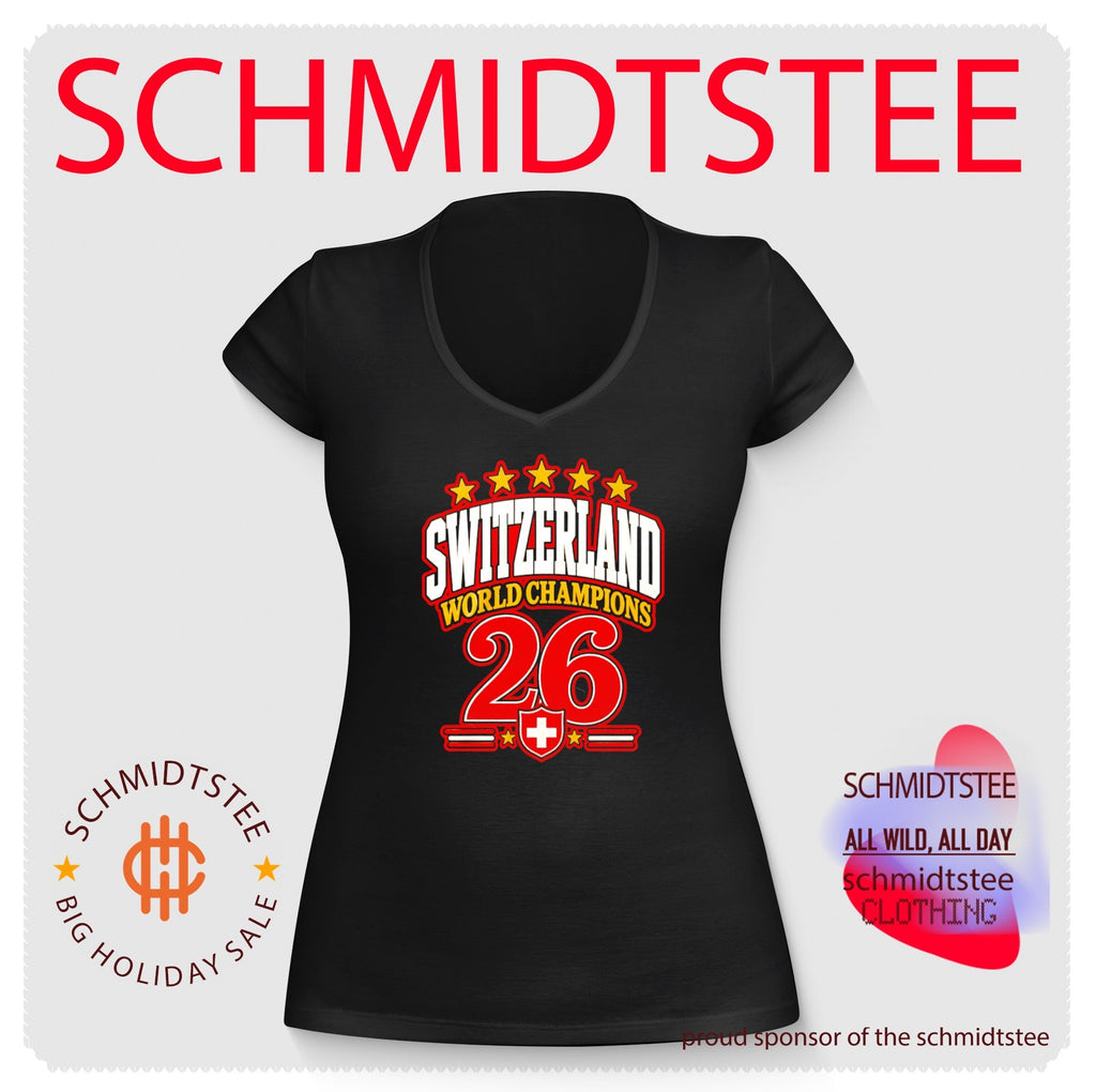 Switzerland 2026 World Champions flag shirt
