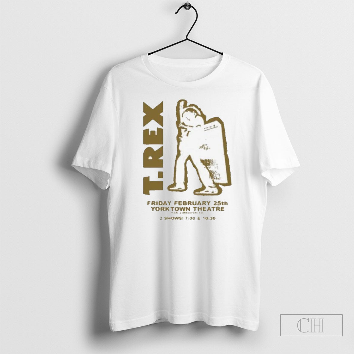 T Rex Friday February 25th York Town Theatre Shirt Tee