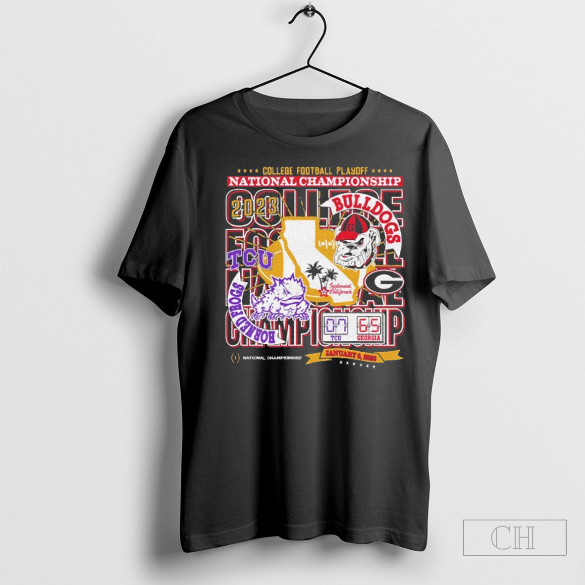 Tcu Horned Frogs Vs Georgia Bulldogs Cfp National Championship Game 2023 Matchup