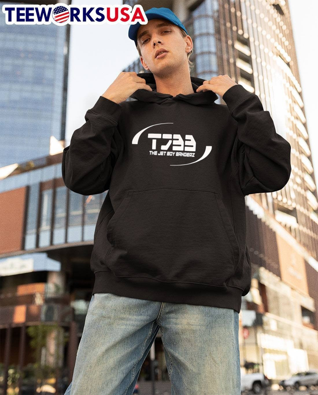 TJBB The Jet Boy Bangerz Logo Graphic Black T-Shirt