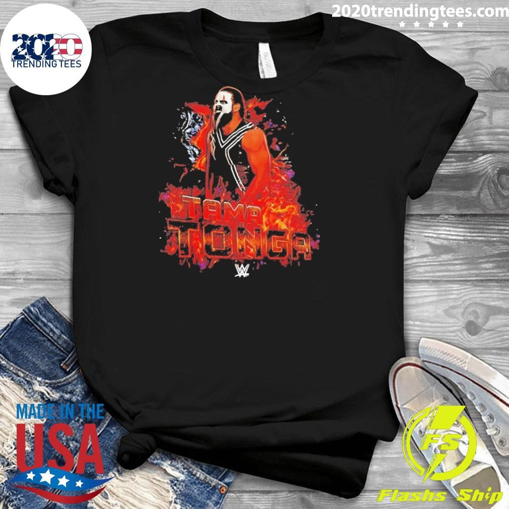 Tama Tonga Wwe Flames Vintage Shirt