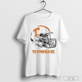 Tennessee Volunteers Dripping Football Helmet T Shirt