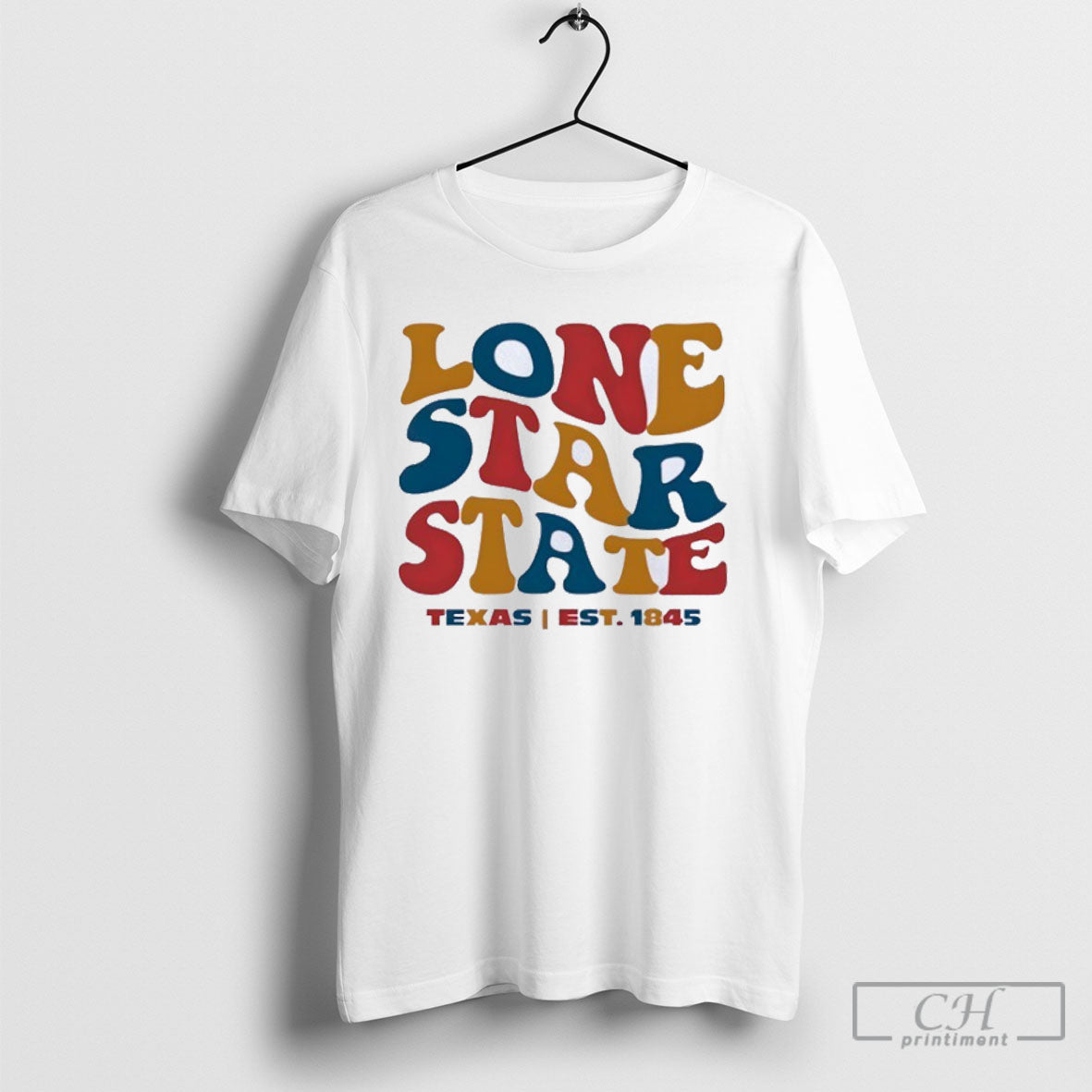 Texas Ash Lone Star State Est 1845 Vintage
