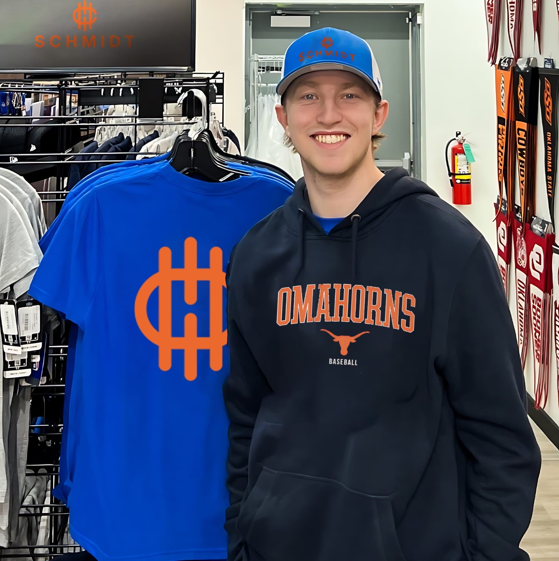 Texas Baseball OmaHorns 2026 CWS Bound shirt