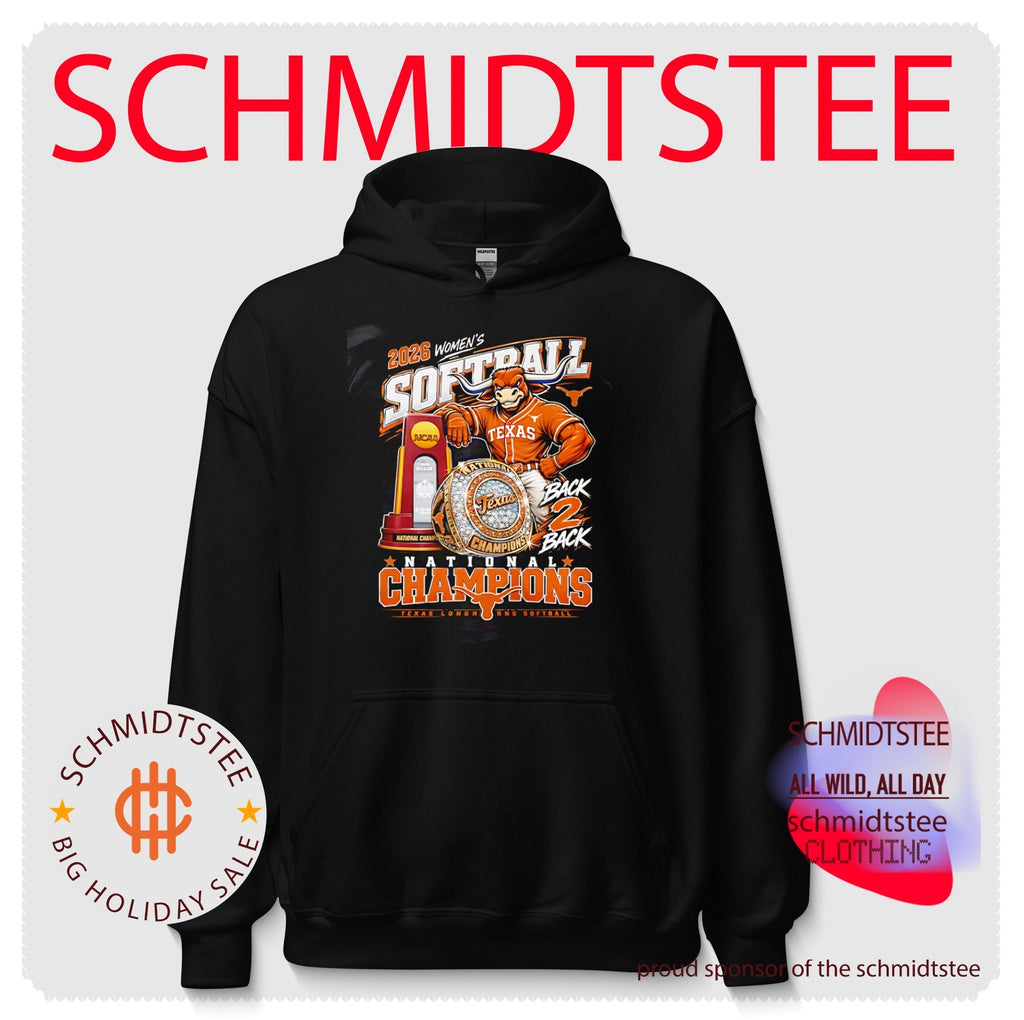 Texas Longhorns 2026 Women’s Softball National Champions mascot shirt