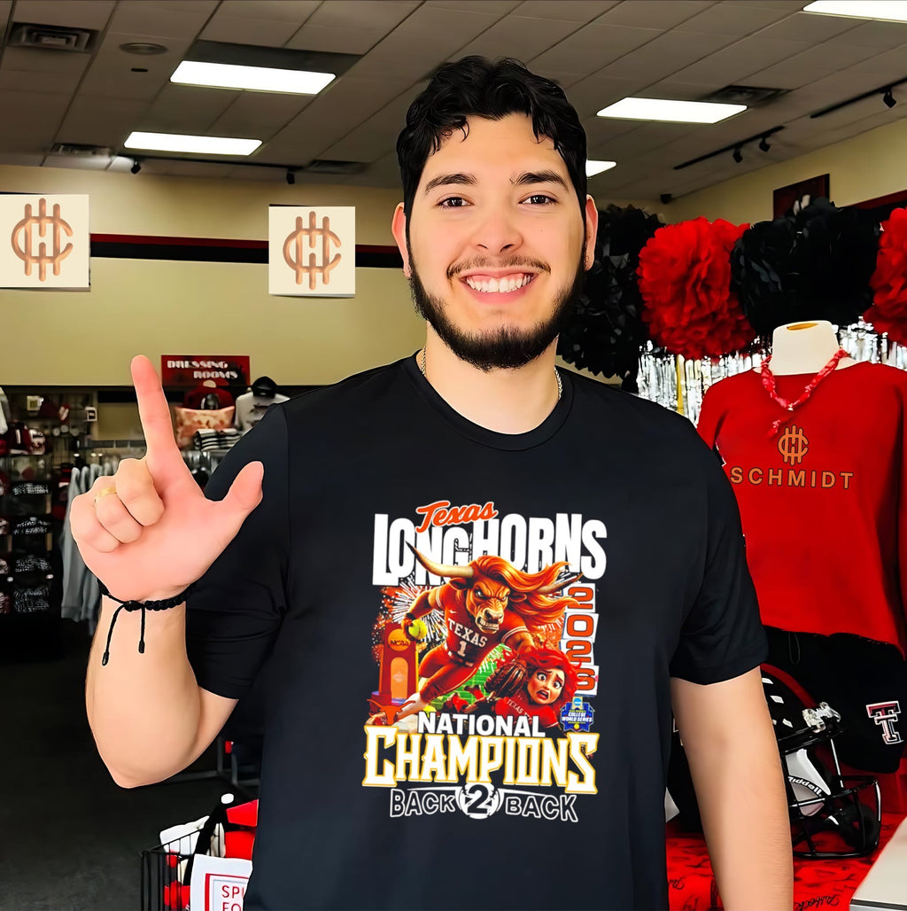 Texas Longhorns Softball ’26 WCWS National Champions Back to back beat Texas Tech shirt