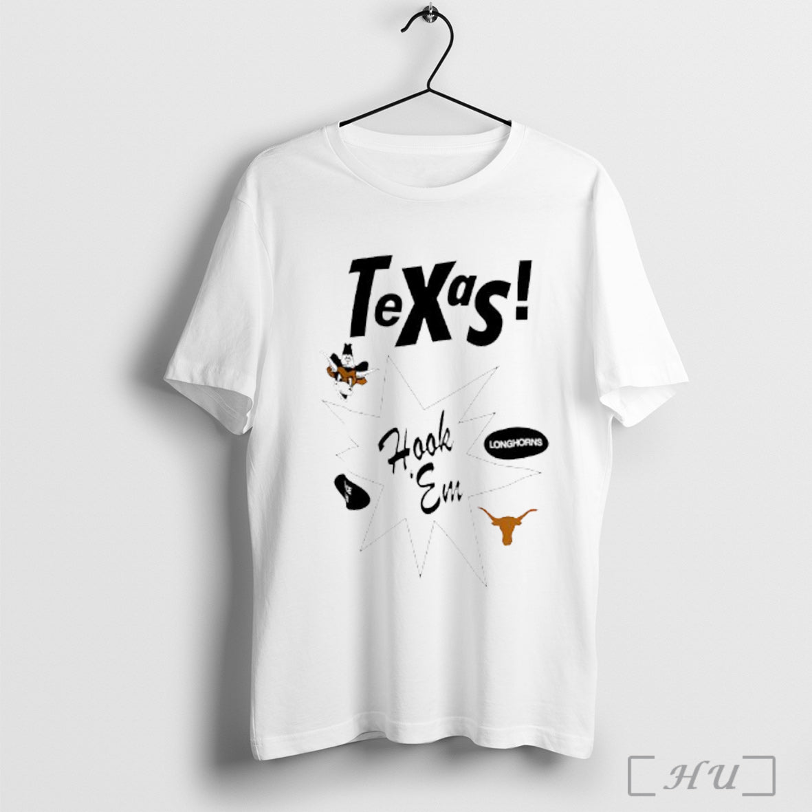 Texas Longhorns Football Hookem T Shirt
