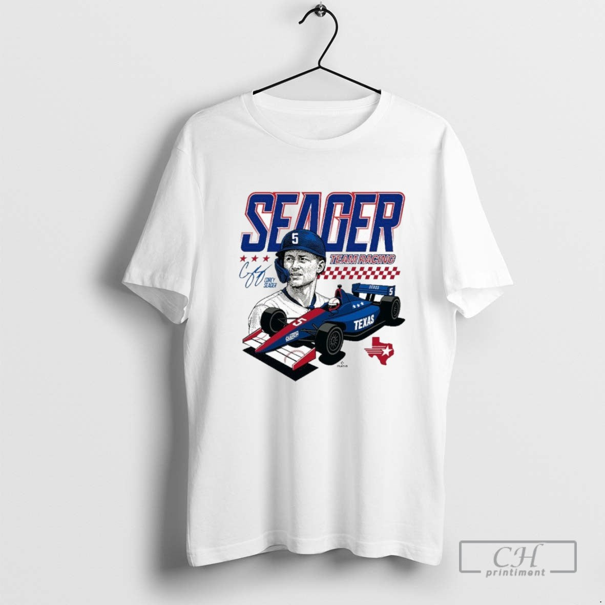 Texas Rangers Corey Seager Team Racing