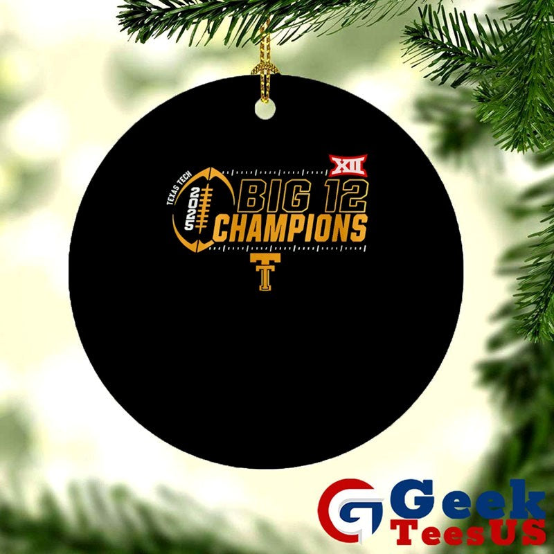 Texas Tech Red Raiders Big 12 Champions 2025 shirt