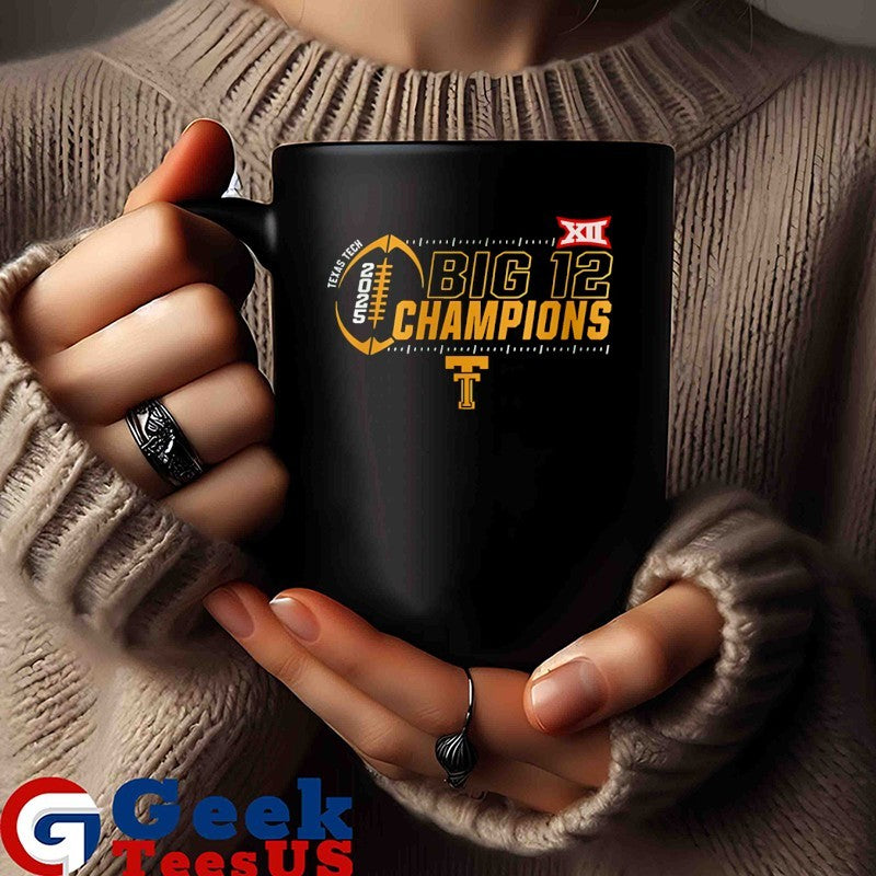 Texas Tech Red Raiders Big 12 Champions 2025 shirt