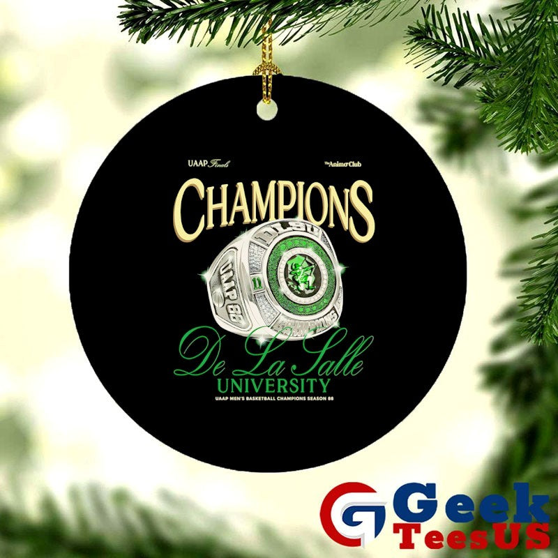 The Animo Club Uaap Finals Champions De La Salle University Uaap Mens Basketball Champions Season 88 Ring shirt