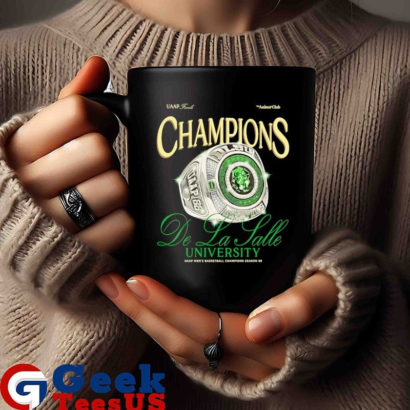 The Animo Club Uaap Finals Champions De La Salle University Uaap Mens Basketball Champions Season 88 Ring shirt