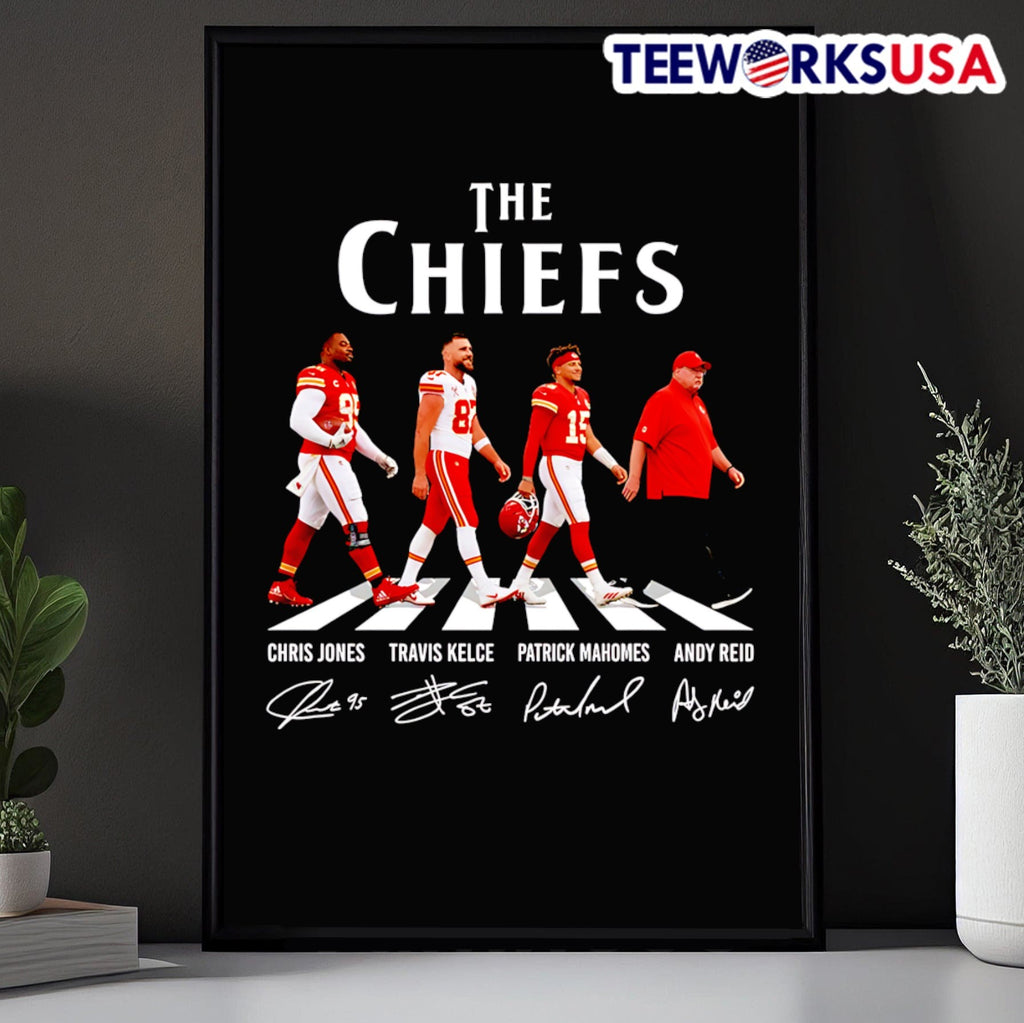The Chiefs Chris Jones Travis Kelce Patrick Mahomes Andy Reid Shirt