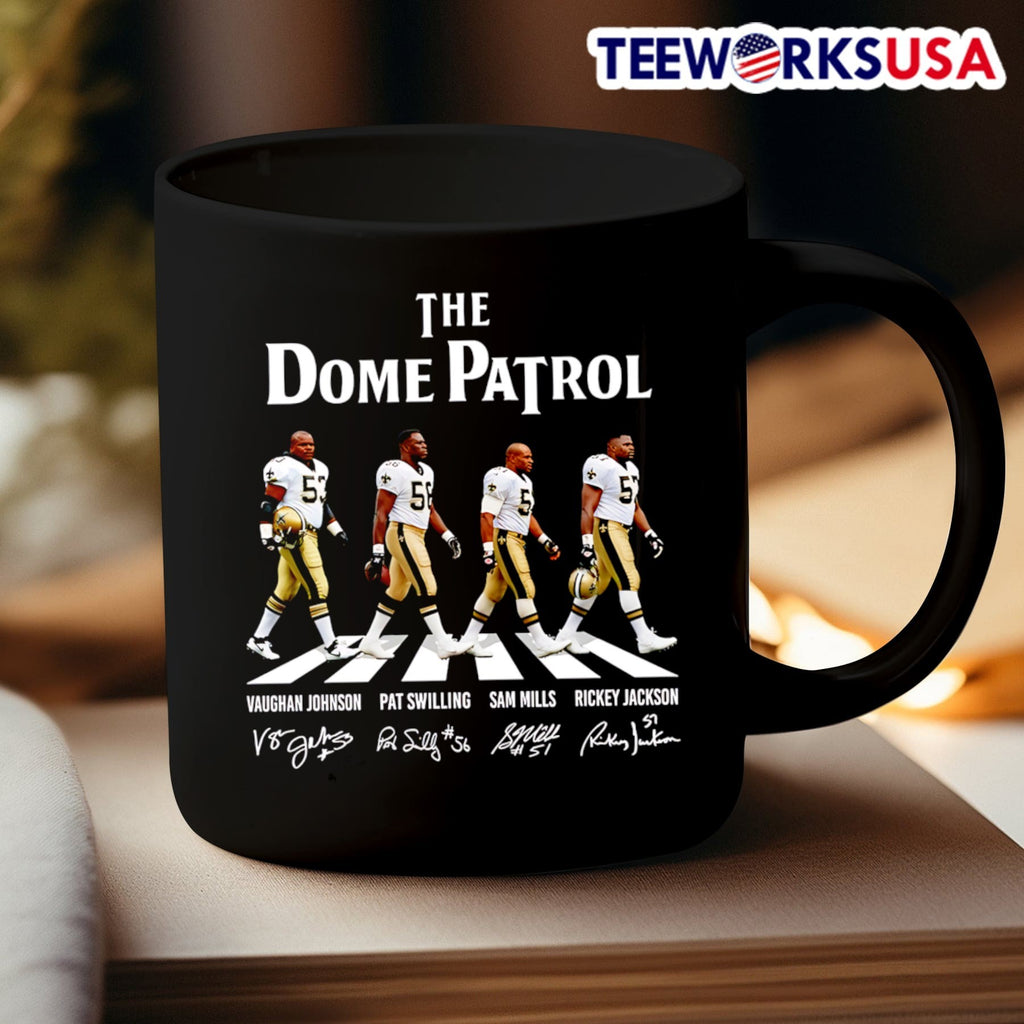 The Dome Patrol Vaughan Johnson Pat Swilling Sam Mills Rickey Jackson Shirt