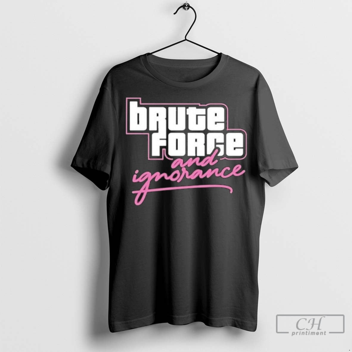 The Fat Electrician Brute Force And Ignorance T Shirt Jpg
