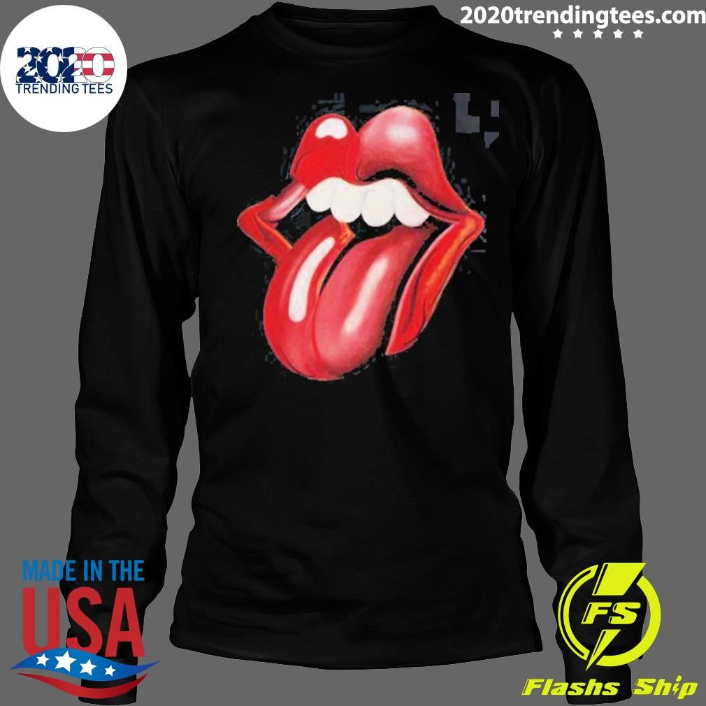The Rolling Stones Foreign Tongues Big Tongue Logo Shirt