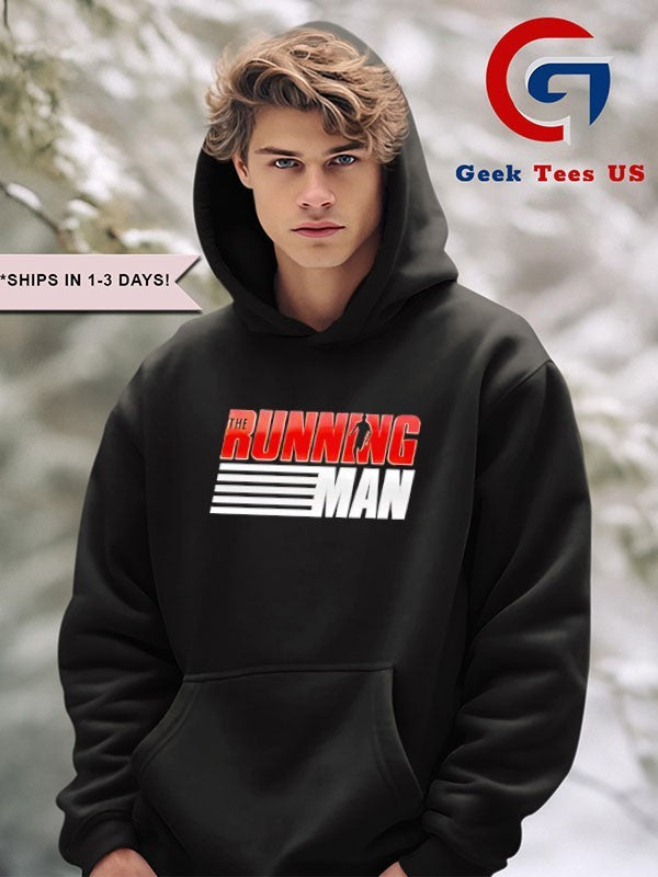 The Running Man Stephen King logo shirt