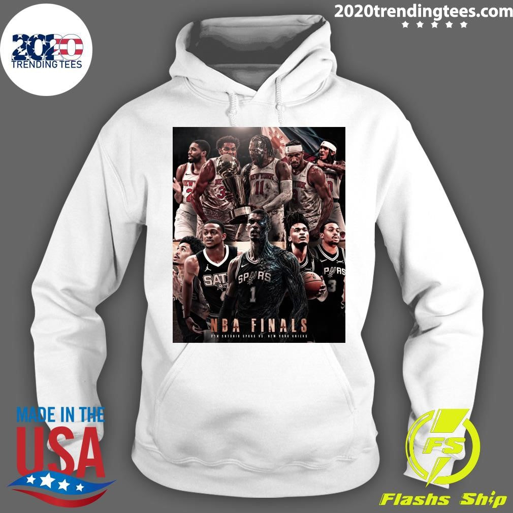 The San Antonio Spurs vs New York Knicks is now set for the 2026 NBA Finals Shirt