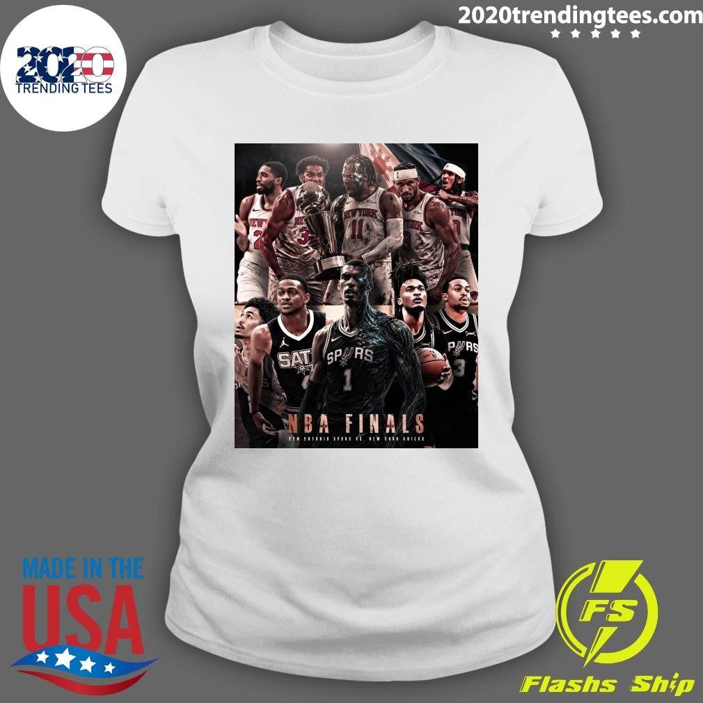 The San Antonio Spurs vs New York Knicks is now set for the 2026 NBA Finals Shirt