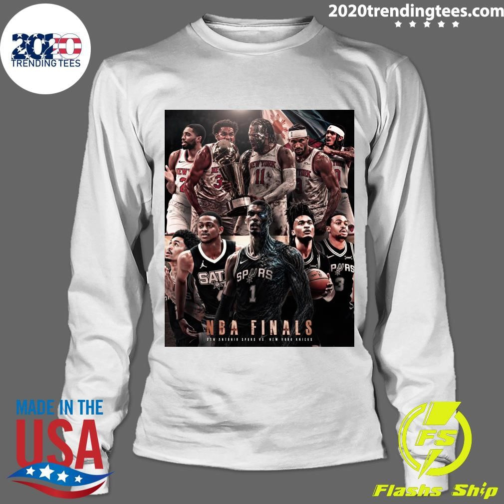 The San Antonio Spurs vs New York Knicks is now set for the 2026 NBA Finals Shirt